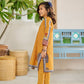 Mustard- Girl's Dress