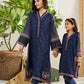 Navy Blue - Girl's Dress