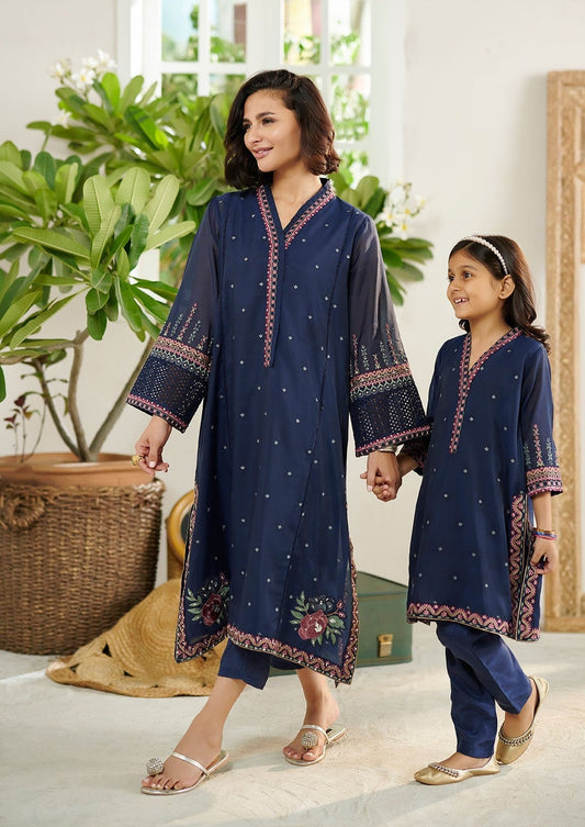 Navy Blue - Women's Dress -