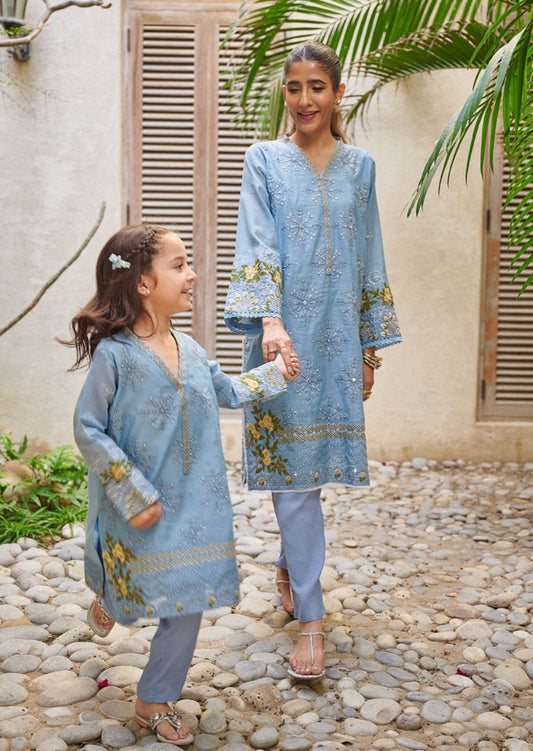 Teal Blue - Women's Dress - DC-2055
