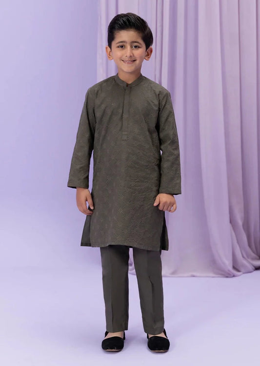 Olive : Boy's Kurta Shalwar