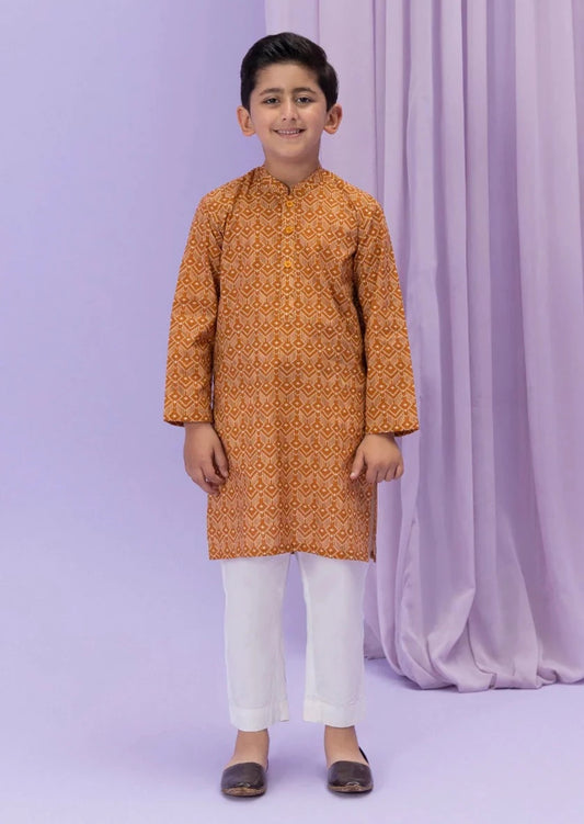 Rust : Boy's Kurta