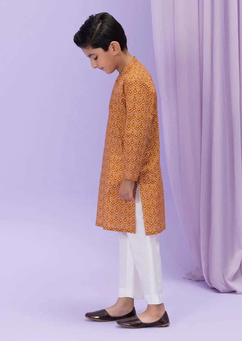 Rust : Boy's Kurta