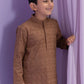 Rust Brown : Boy's Kurta