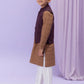 Dark Maroon - Boy's Waist Coat