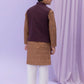 Dark Maroon - Boy's Waist Coat