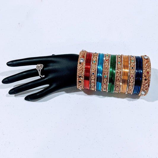 Bangles Large Set : Multicolor