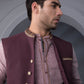 Maroon - Men's Waistcoat - Nectarine