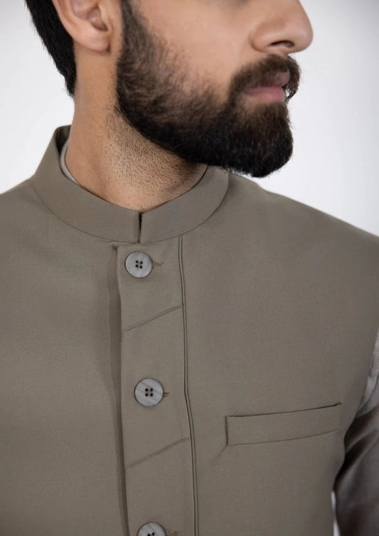 Olive - Men's Waistcoat
