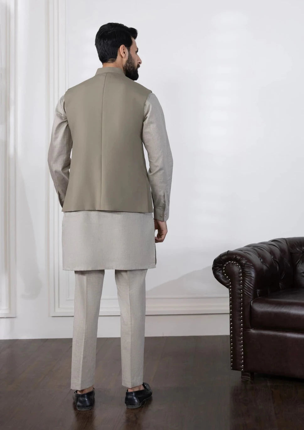 Olive - Men's Waistcoat