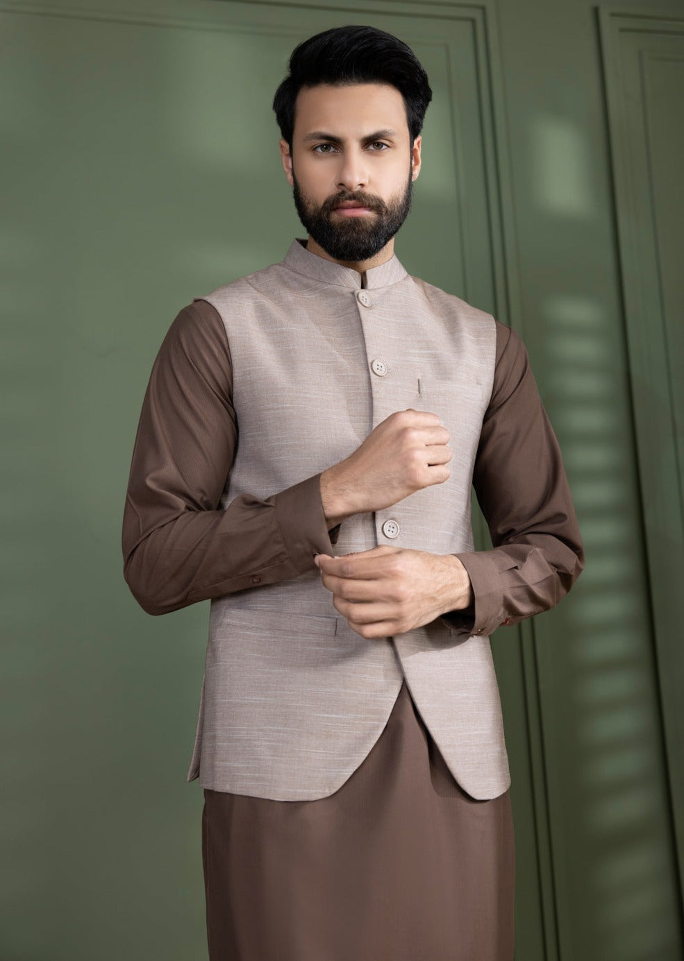 Khakhi - Men's Waistcoat