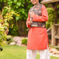 Coral Khaddar 3-Piece Kurta Shalwar