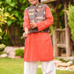 Coral Khaddar 3-Piece Kurta Shalwar