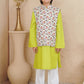 Green Cotton 3-Piece Kurta Shalwar