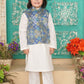 White Cotton 3-Piece Kurta Shalwar