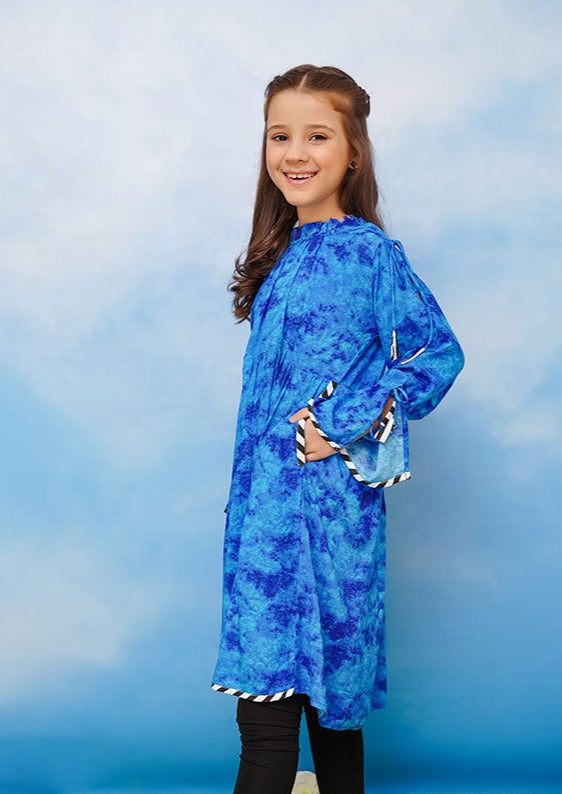 Blue - Girl's Kurta