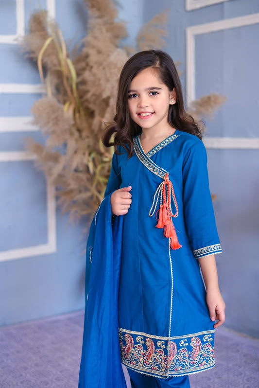Blue - Girl's Dress