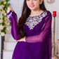Purple - Girl's Dress