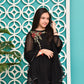 Black - Girl's Gharara Dress