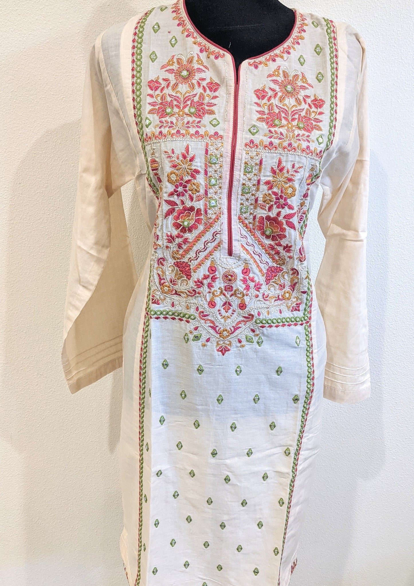 Beige - Women's Dress