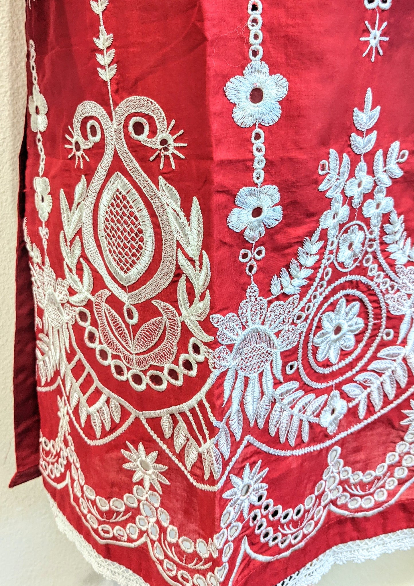 Reddish Maroon - Women's Dress