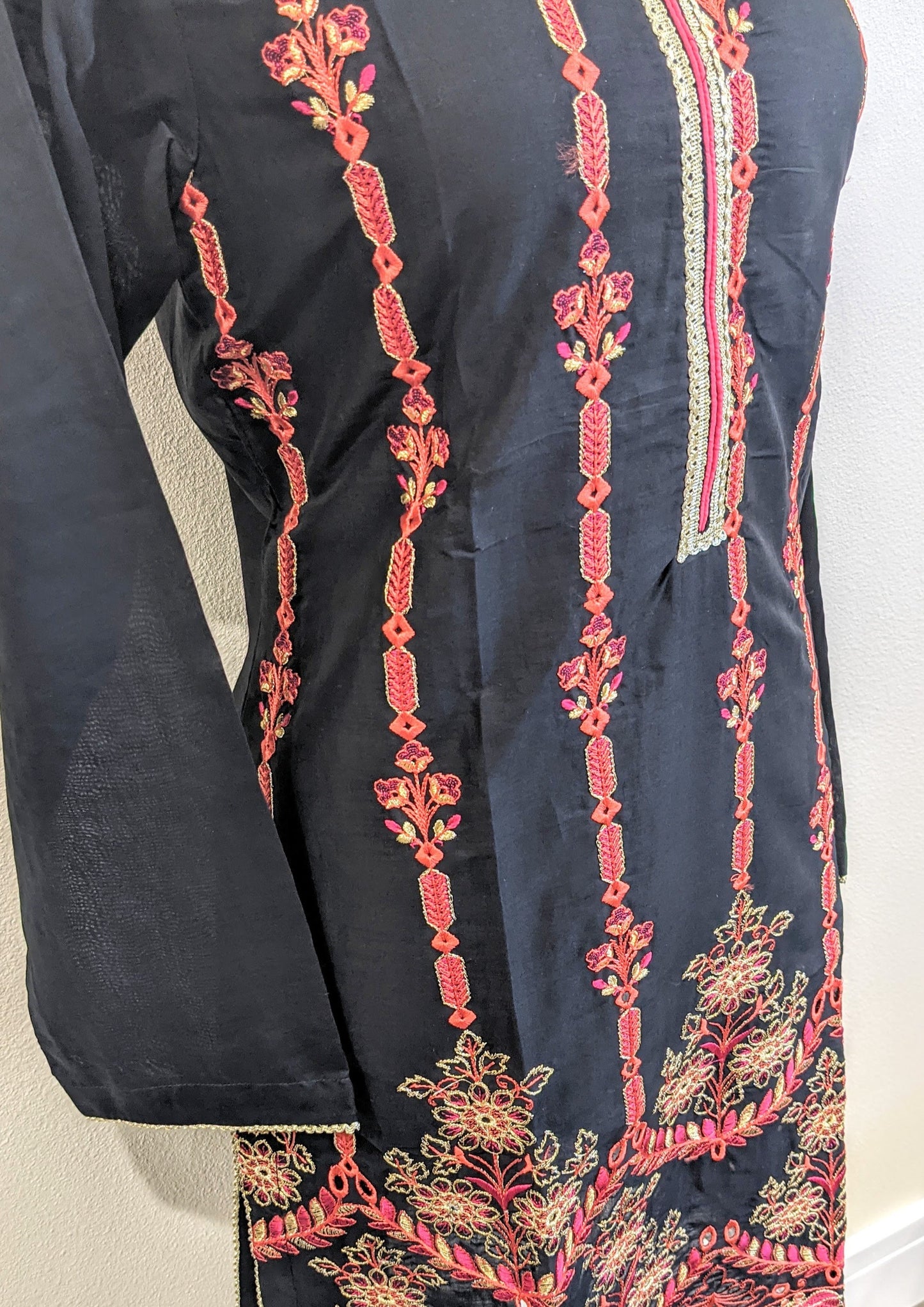 2 - Piece Embroidered Suit (Shirt & Trouser)