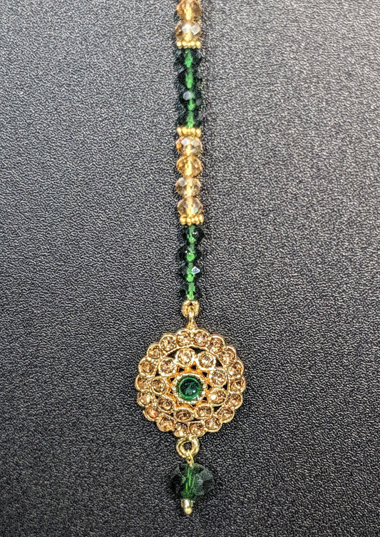 Golden & Green - Girl's Tikka