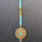 Golden & Turquoise - Girl's Tikka