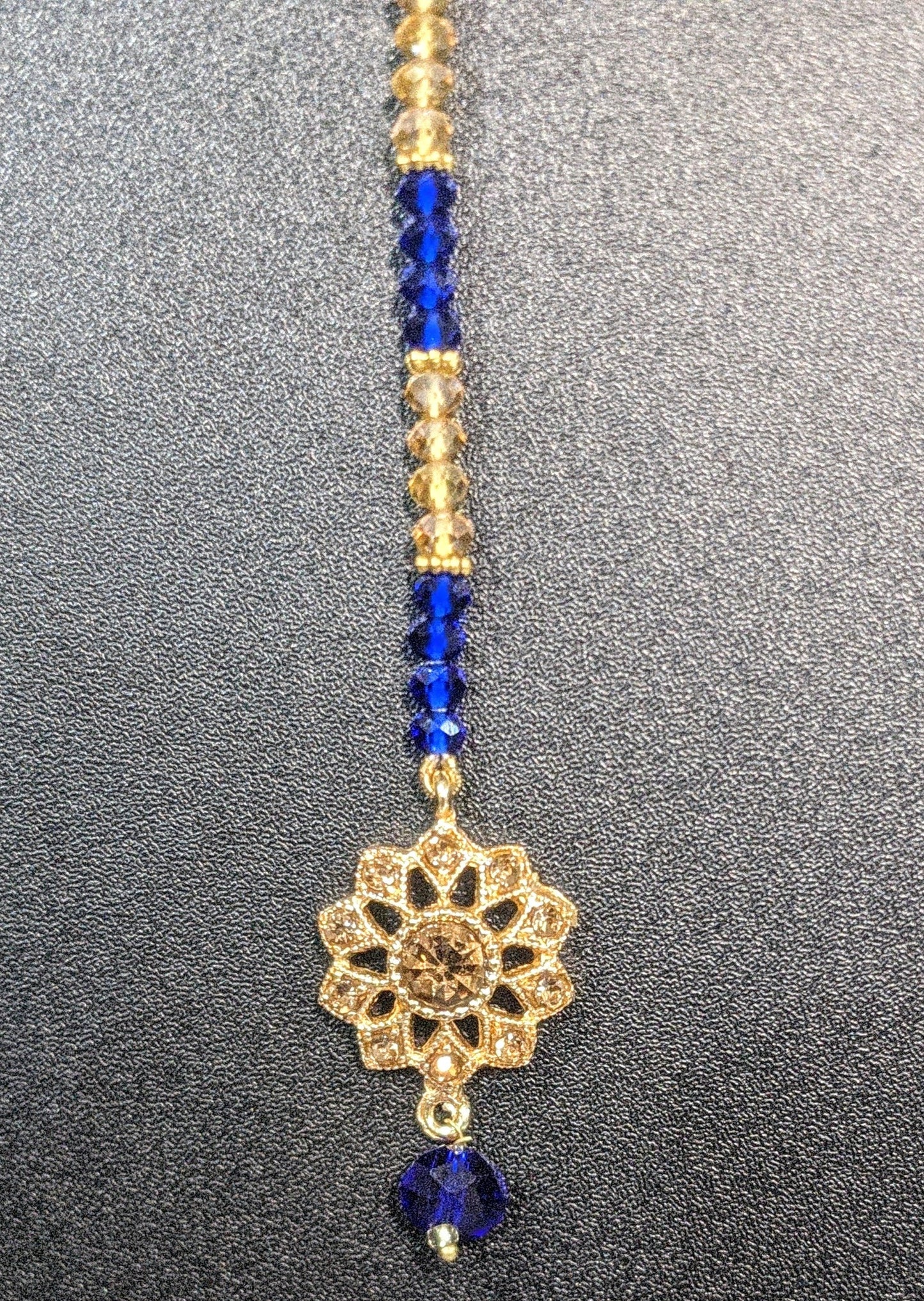 Golden & Blue - Girl's Tikka