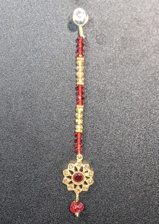 Golden & Red - Girl's Tikka