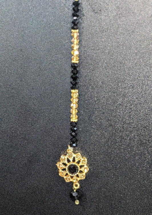Golden & Black - Girl's Tikka