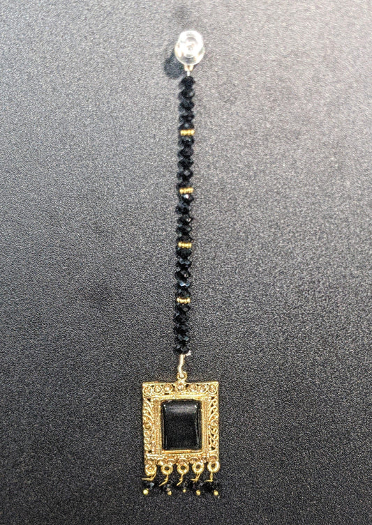 Golden & Black - Girl's Tikka