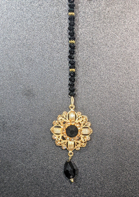 Golden & Black - Girl's Tikka