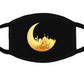 Black Face Mask - Eid Mubarak