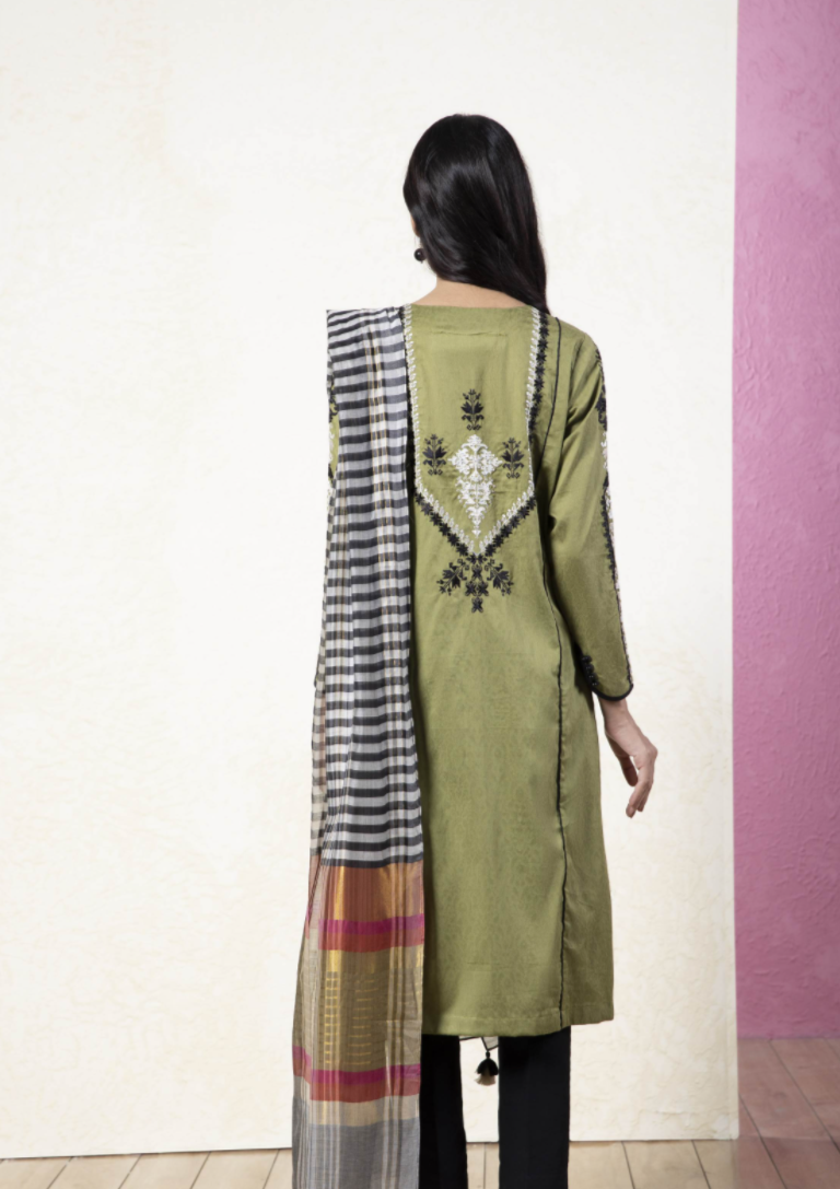 Black & Green : Women's Dress