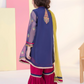 Royal Blue - Girl's Gharara Dress