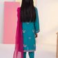 Teal - Girl's Dress