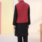 Boys Embroidered Kurta Shalwar and waistcoat :Black