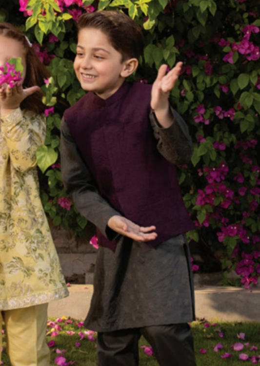 Olive : Boy's Kurta Shalwar