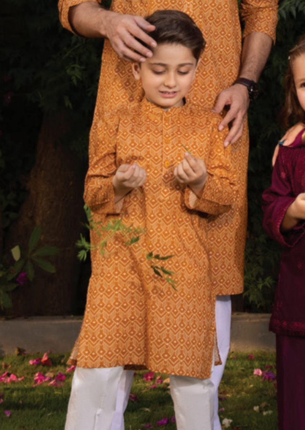Rust : Boy's Kurta
