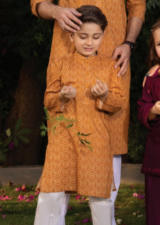 Rust : Boy's Kurta