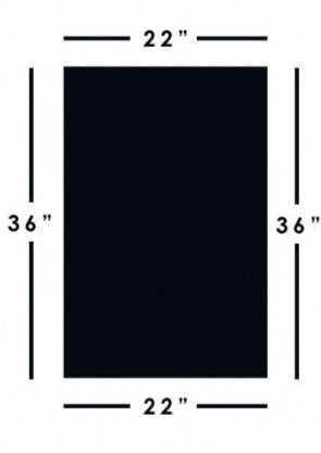 Prayer Mat - Blue Heavenly Rainbows