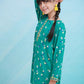 Green - Girl's Kurta