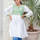 White - Girl's Kurta