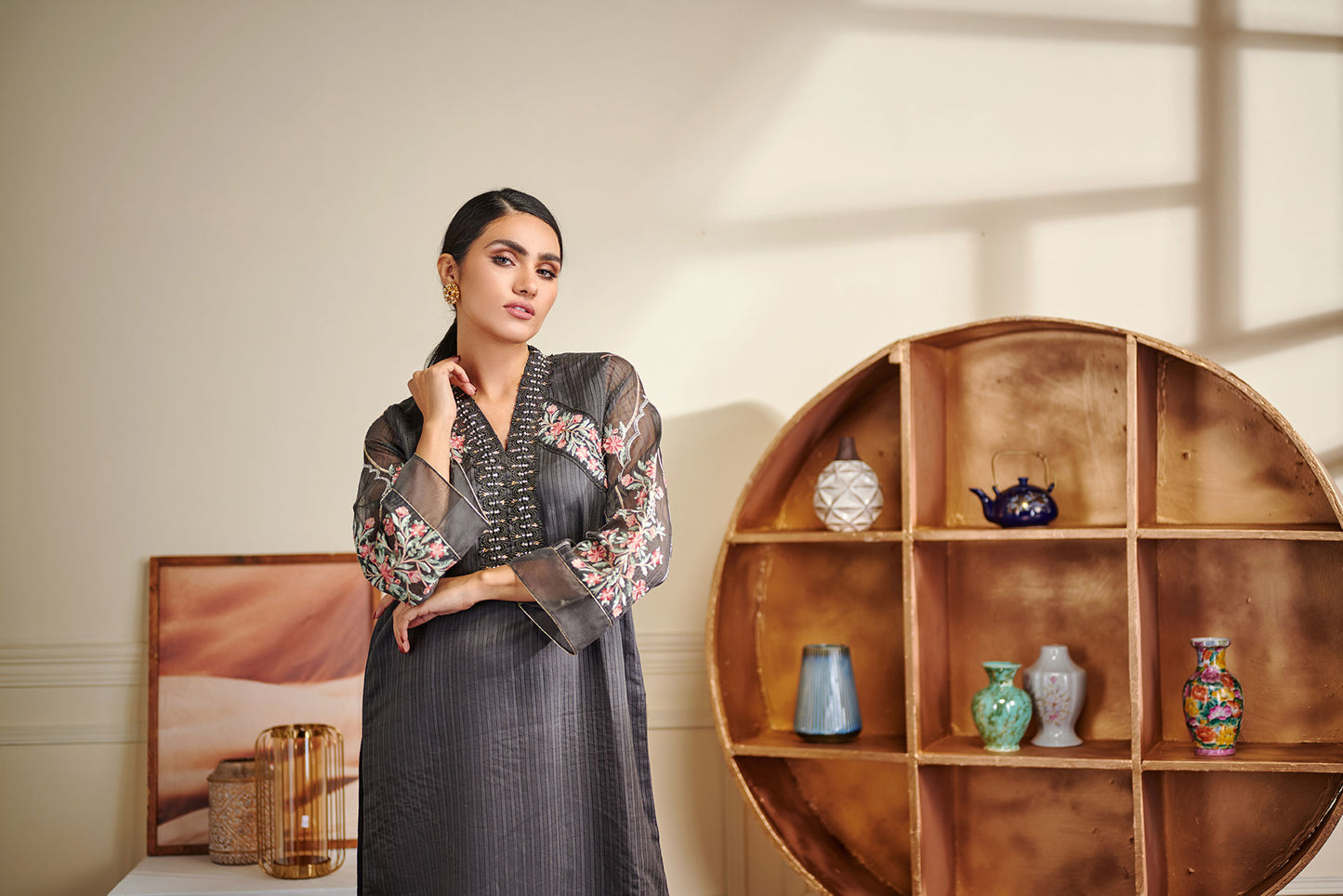 Dark Grey - Women's Dress