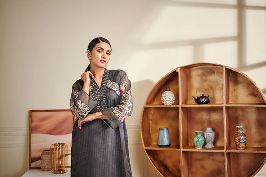 Dark Grey - Women's Dress