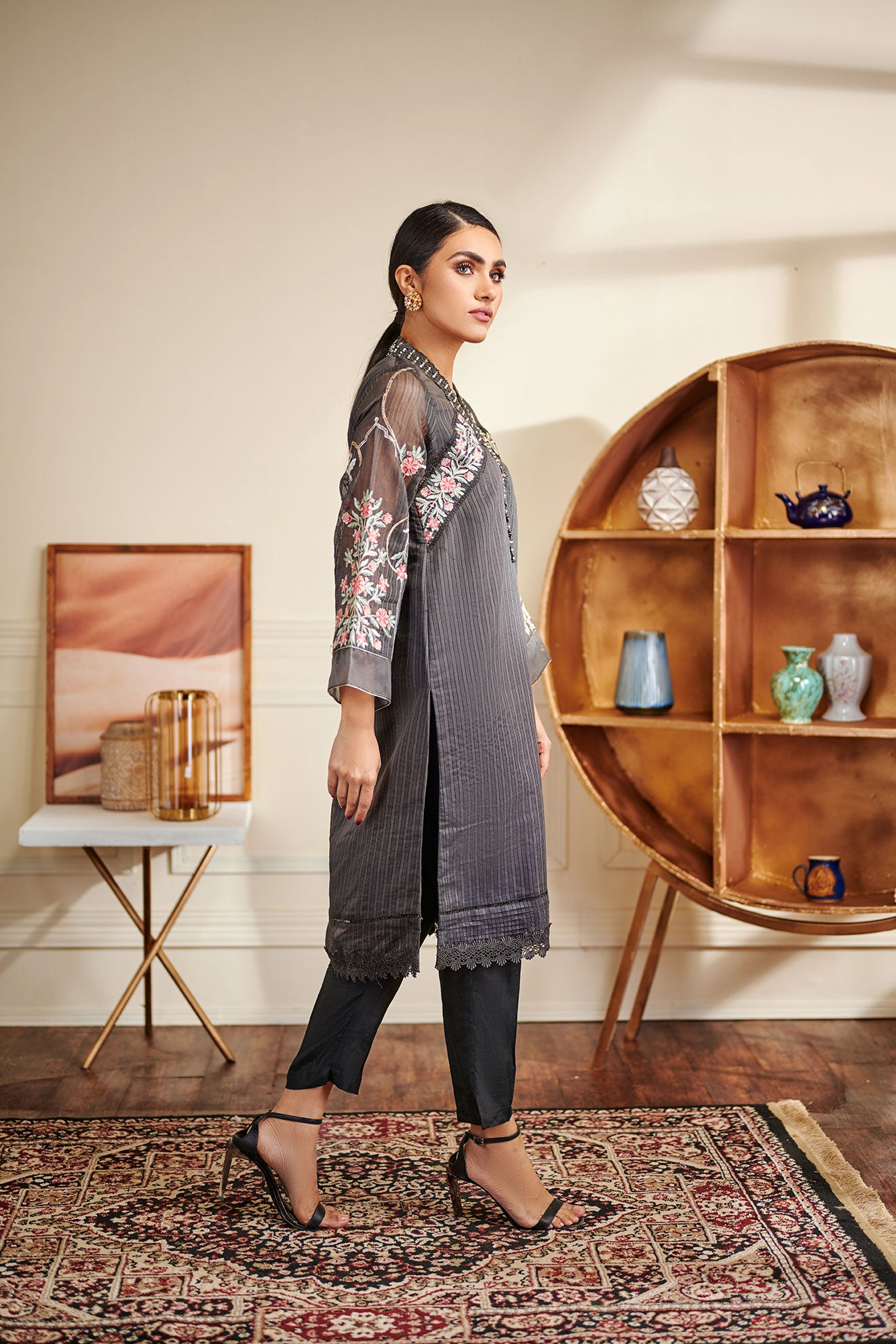 Dark Grey - Women's Dress