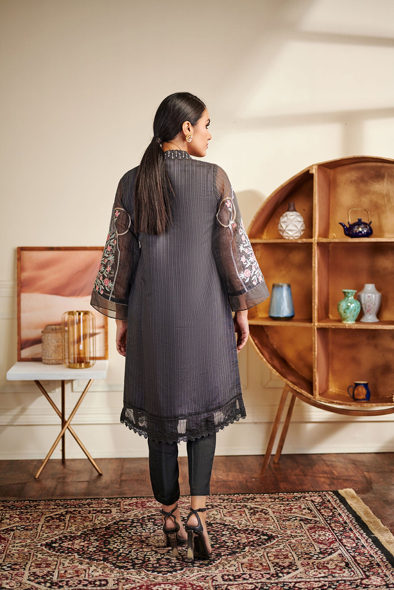 Dark Grey - Women's Dress