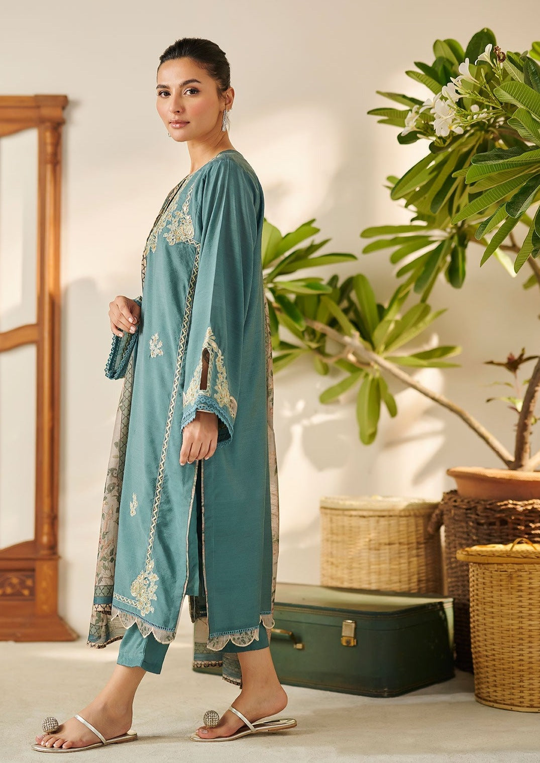 Tea Green - Women's Dress -