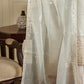 Sky Blue Embroidered Organza Dupatta